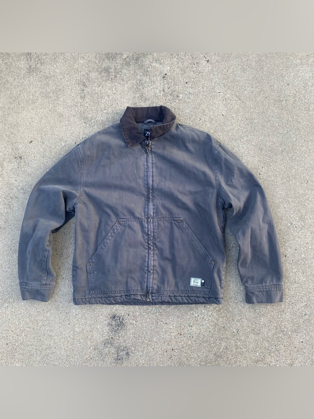 Zara Carhartt lookalike Detroit Style Jacket Large